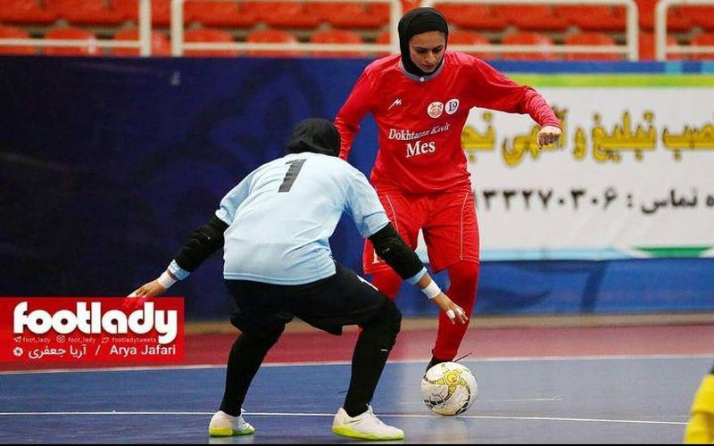 بازی غیورانه دختران فوتسالیست مس در اصفهان/شکست نزدیک برابر تیم مدعی
