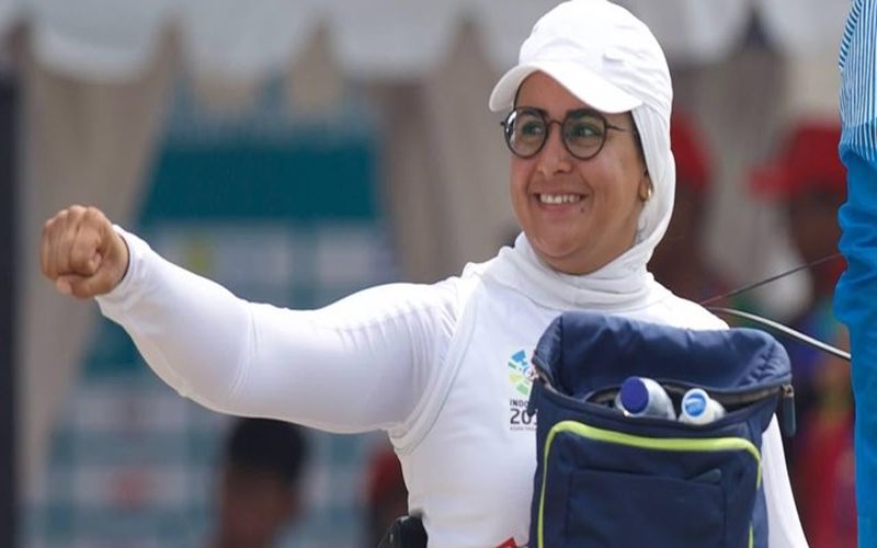 زهرا نعمتی در اردوی جدید تیم ملی تیراندازی با کمان