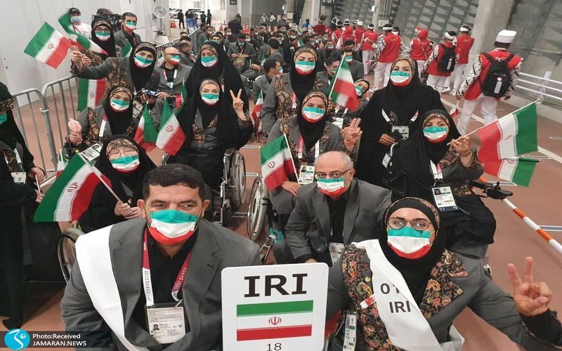 آرزوی موفقیت برای کاروان ایران در پارالمپیک توکیو