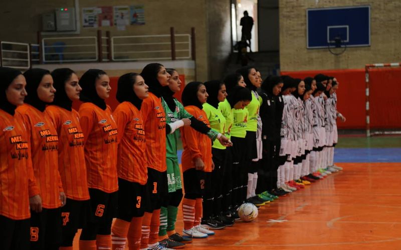 تساوی دختران فوتسالیست مس کرمان در اولین بازی از دور برگشت