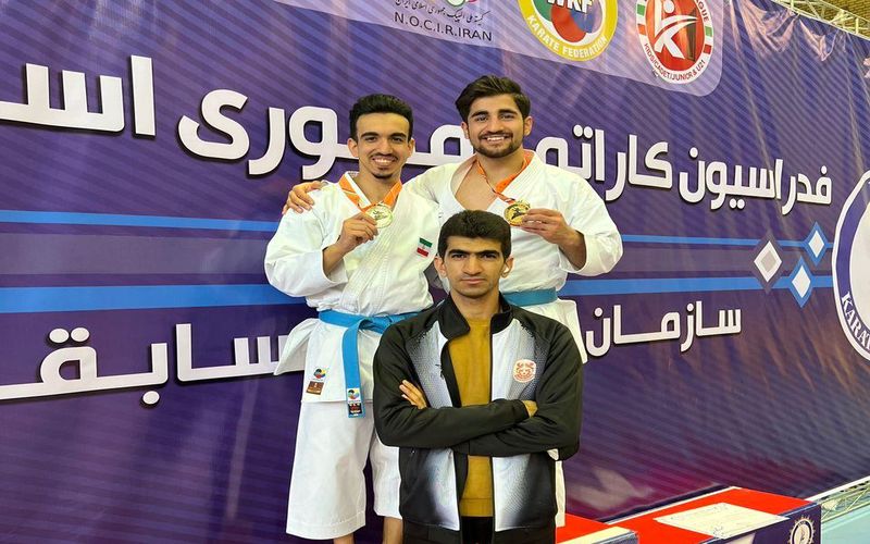 درخشش دو کاراته کا تیم مس کرمان در رقابت های انتخابی تیم ملی