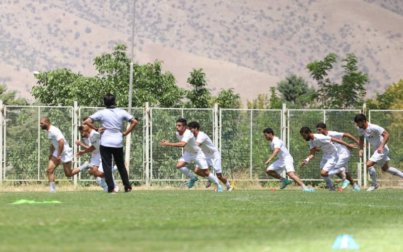 آخرین تمرین سربازان نارنجی مس کرمان برای آخرین بازی فصل