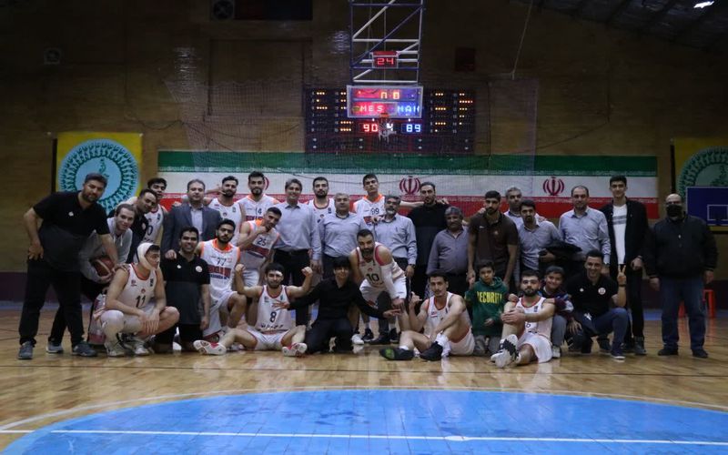 پیروزی بزرگ و شیرین بسکتبالیست های مس کرمان برابر مهرام