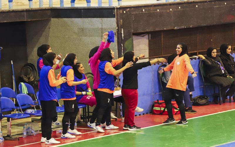 3 امتیاز شیرین دختران فوتسالیست مس کرمان از بازی در قزوین