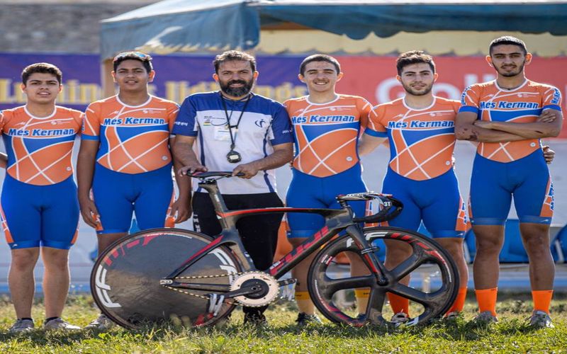 دوچرخه سواران ملی پوش مس کرمان آماده حضور در رقابت های قهرمانی آسیا در هند