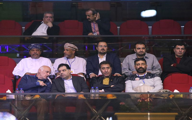 دیدار مدیرعامل باشگاه مس کرمان با رئیس فدراسیون تکواندو در حاشیه رقابت های جام باشگاه های آسیا 