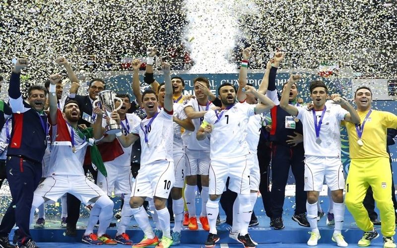 قهرمانی فوتسال ایران در آسیا بر جامعه ورزش کشور مبارک 