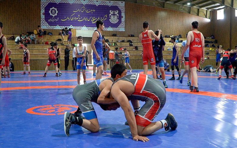 آکادمی کشتی باشگاه مس کرمان رسما افتتاح شد