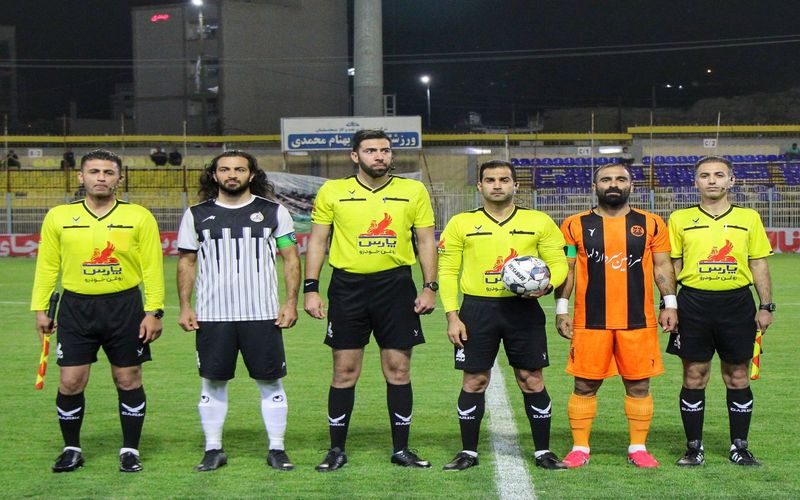 نهمین قضاوت علی سام برای مس کرمان در بازی برابر آریو