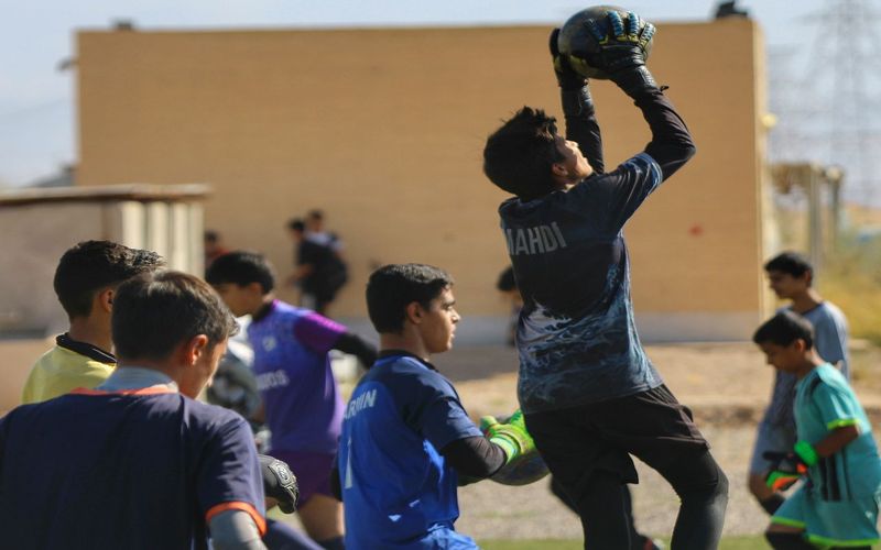 تست گیری آکادمی دروازه بانی باشگاه مس و ادامه تست گیری تیم های زیر 15 و 14 سال