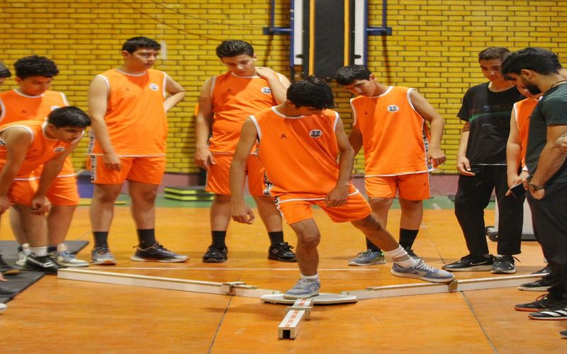 تست آمادگی جسمانی در آکادمی بسکتبال مس کرمان