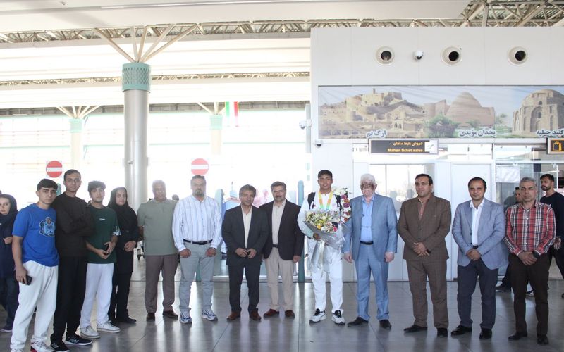 استقبال از قهرمان ملی پوش تیم هندبال مس کرمان