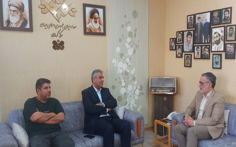 دیدار مدیرعامل باشگاه مس کرمان و رئیس سازمان صداوسیما مرکز کرمان