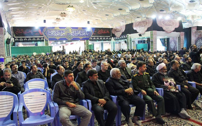حضور خانواده باشگاه مس کرمان در کنار جامعه ورزش استان در مراسم بزرگداشت عروج امام مجاهد شهید