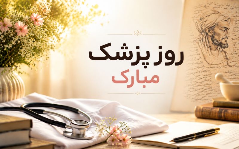 فرا رسیدن روز پزشک بر همه سفیران سلامتی گرامی باد