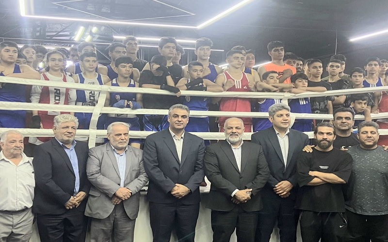 راه اندازی آکادمی بوکس باشگاه مس کرمان